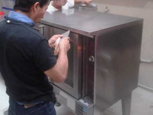 Reparación de horno industrial